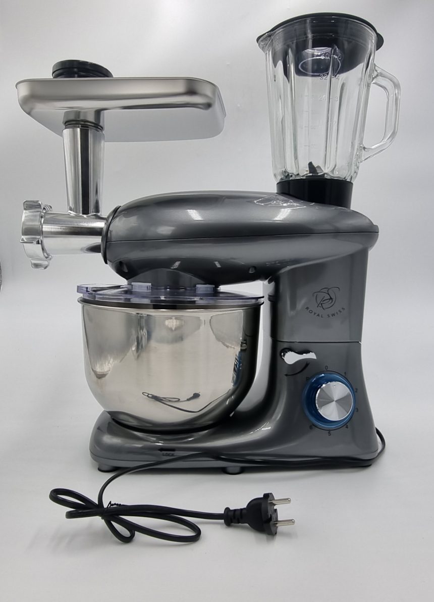 Royal Swiss – 3-i-1 Køkkenmaskine 6L 1400W