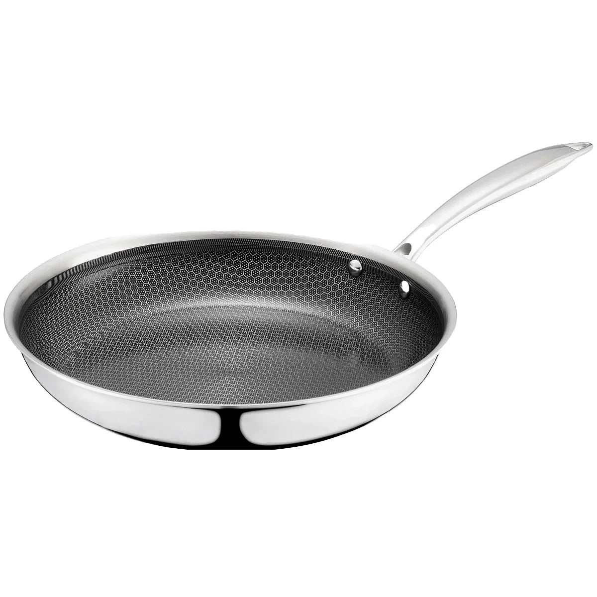 Cheffinger Premium Hybrid Stegepande – 24 cm – Rustfrit Stål – Induktion
