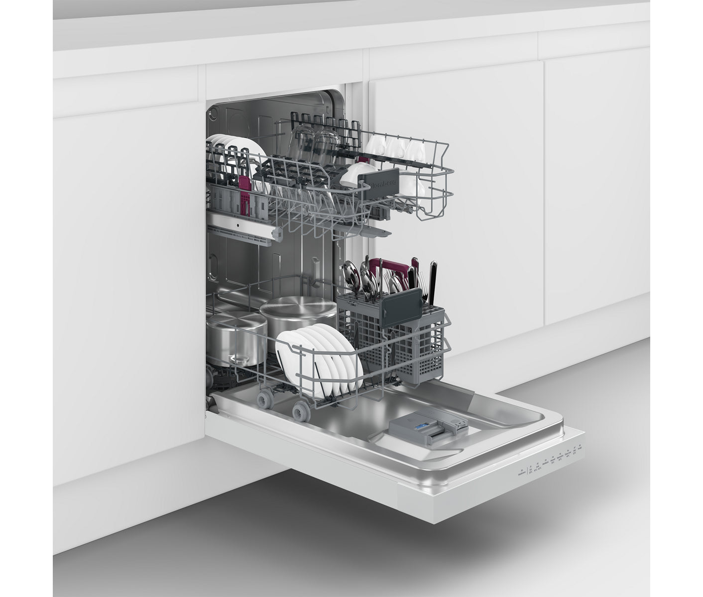 Blomberg GUS28S22W - Underbygningsopvaskemaskine 45 Cm