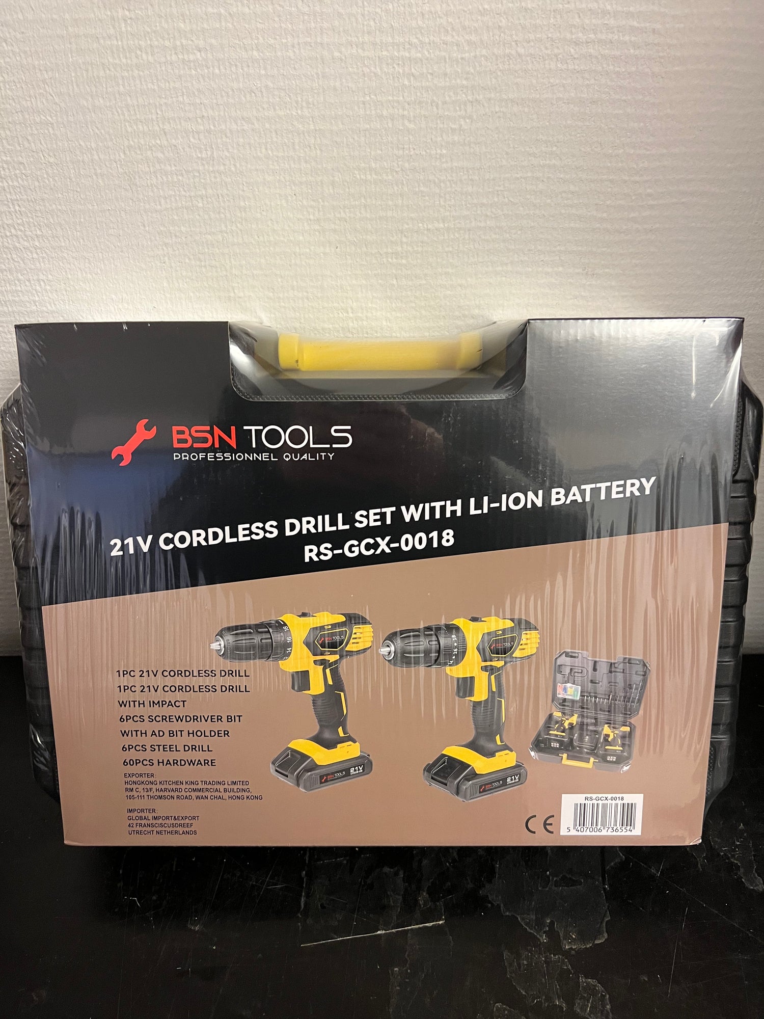 BSN Tools 21V Skruemaskine Sæt