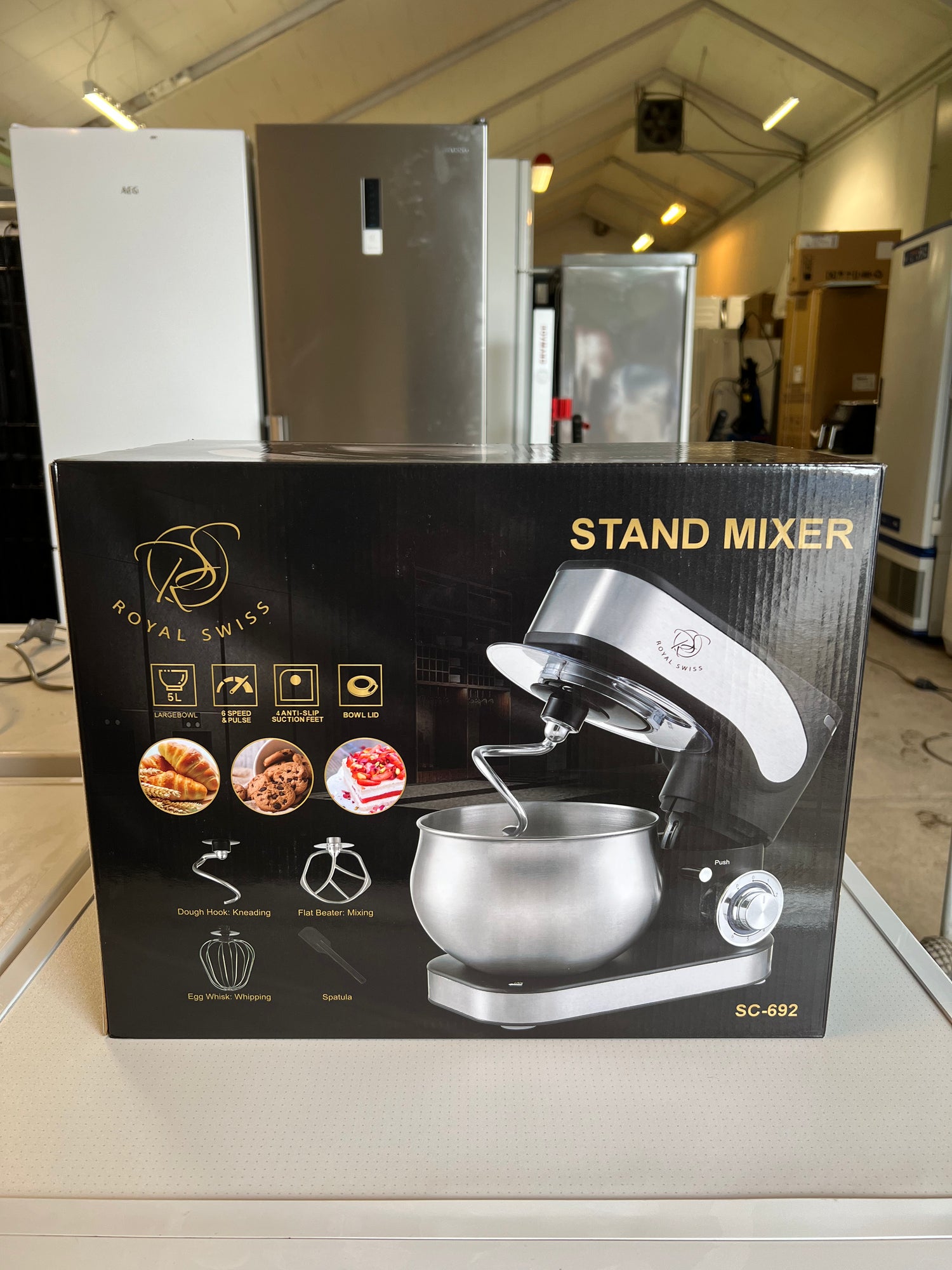 Royal Swiss – Køkkenmaskine 5L 1300W