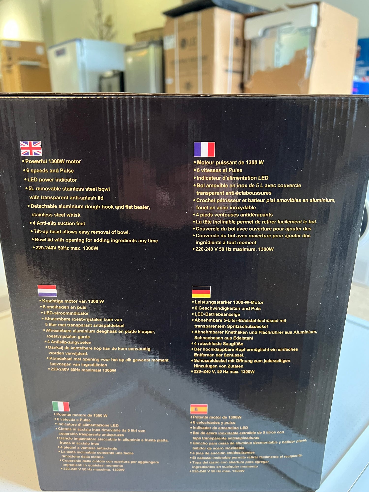 Royal Swiss – Køkkenmaskine 5L 1300W
